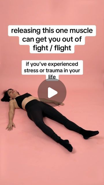 Somatic Exercises For Lower Back, Deep Hip Release, Psoas Release Stretching, Release Back Tension, Psoas Exercises Strength, Psoas Muscle Exercises, Somatic Hip Release Exercise, Bedtime Somatic Exercises, Lower Back Release