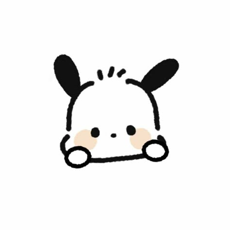 Blackandwhite Aesthetic, Sanrio Icons, Doodles Drawings, Widget Icon, Doodle Sketch, Aesthetic Cute, Icon Pfp, Cute Doodles, Cute Drawings