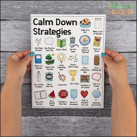 Calm Down Strategies for Kids and Teens - The Pathway 2 Success Calming Strategies For Kids, Calming Jar, Art Organization, Calm Down, Book Set, Creating Art, Books To Read, Writing, Songs