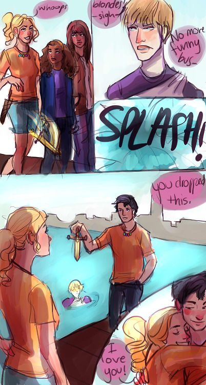 http://burstinglight.tumblr.com/post/34653839186 <- I HAVE BEEN WAITING FOR THIS SCENE TO BE DRAWN. YEEESSSSS!!!! Mark Of Athena, Percabeth, Always Be, Deviantart, Comics, Art