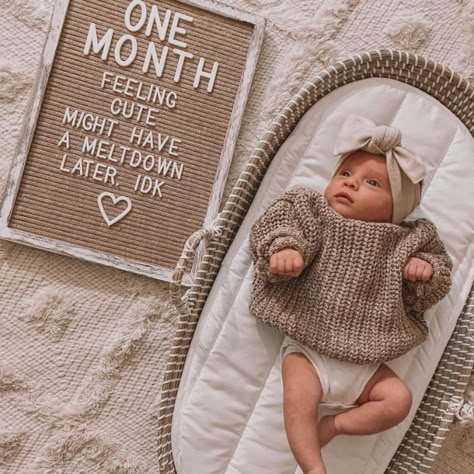 Photo Shoots At Home, Monthly Baby Photoshoot Ideas, Baby Photos At Home, Creative Monthly Baby Photos, Baby Photoshoot Ideas At Home, Diy Christmas Photoshoot, Photoshoot Ideas At Home, 2 Month Old Baby, Baby Photoshoot Ideas