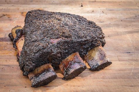 Franklin Barbecue Beef Rib and Brisket Rub - The Taste Edit Smoked Beef Ribs In Smoker, Ribs Barbecue, Vegan Grill, Aaron Franklin, Smoked Beef Short Ribs, Smoked Beef Ribs, Beef Ribs Recipe, Franklin Bbq, Smoked Meat Recipes