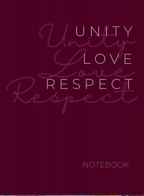 A notebook, the cover reads Unity Love Respect Notebook Lambda Theta Alpha Latin Sorority, Lambda Theta Alpha, Kids Activity Books, Kids Discover, Lined Notebook, Love And Respect, Kids Boxing, Life Organization, Inspirational Message