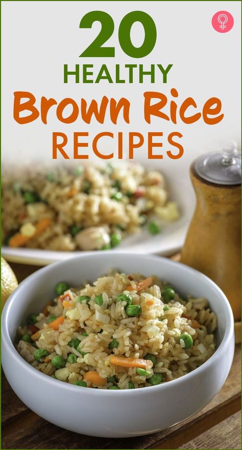 Brown Rice And Turkey Recipes, Brown Rice And Spinach Recipes, Brown Rice On Stove Top, Vegetable Brown Rice Recipes, Brown Rice And Broccoli Recipes, Healthy Brown Rice Side Dishes, Steamed Brown Rice, Brown Rice Dishes Healthy, Brown Rice And Veggies Recipes