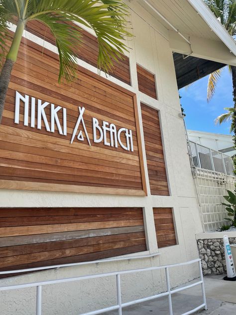 Nikki Beach Miami, 21st Birthday Trip, Miami Birthday, Miami Aesthetic, Miami Trip, Beach Location, Travel Tattoos, Nikki Beach, 26th Birthday