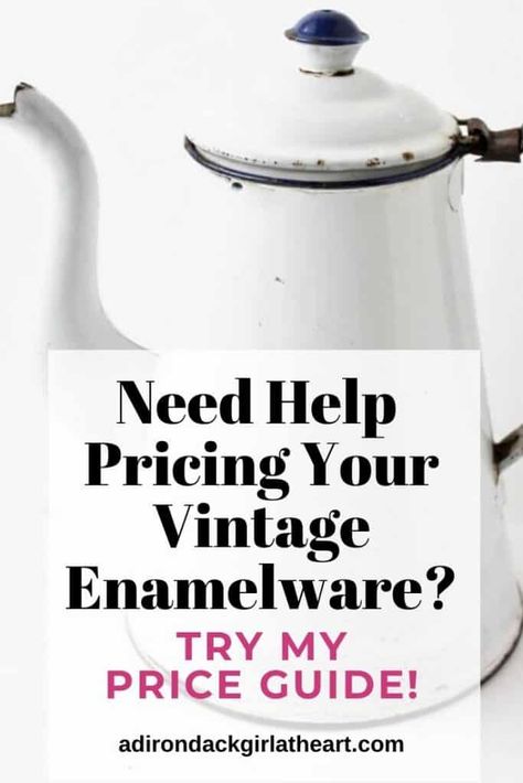 Antique & Vintage Enamelware Price Guide Vintage Enamelware Decor, Antique Enamelware, Enamelware Decor, Antique Knowledge, Antique Kitchen Decor, Metal Canisters, Lotus Bowls, Vintage Cutlery, Vintage Enamelware