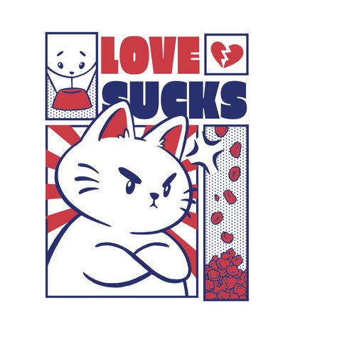 Love sucks comic editable t-shirt template Tshirt Cute Designs, Character Shirt Design, Print On Demand Shirts, Cute Tshirts Designs, Print Ideas Tshirt, Png Shirt Design, Merch Ideas Design, Comic Logo Design, Love Tshirt Designs