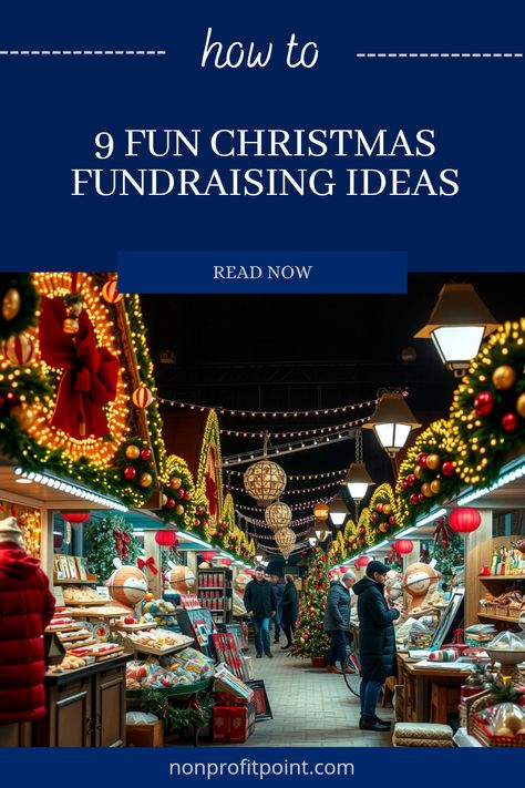 Get ready to spread holiday cheer while making a difference with these 9 creative Christmas fundraising ideas! Forget the usual tactics of wrapping paper or cookie sales; it’s time to stand out! From festive craft stalls to community bake-offs, these unique suggestions are perfect for schools, churches, or local non-profits looking to inspire generosity this season Christmas Charity Event Ideas, Christmas School Fundraiser Ideas, Holiday Fundraiser Ideas, Christmas Fundraiser Ideas, Christmas Fundraising Ideas, Christmas Stall Ideas, Unique Fundraising Ideas, Ideas For Fundraising, Fundraising Games