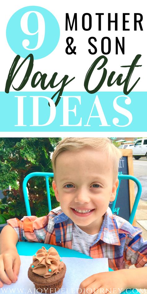 9 Fun mother and son day out ideas for some memorable bonding for you and your little guy. #mommysondate Mommy And Son Day Ideas, Mommy Son Dates, Mother Son Date Night Ideas, Mommy Son Date Ideas, Mom And Son Activities At Home, Mom Son Date Ideas, Mother Son Activities Quality Time, Mother And Son Activities, Mom And Son Activities