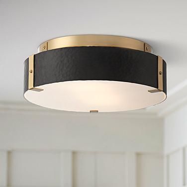 Unique Ceiling Light Fixtures, Mid Century Modern Ceiling Light, Mid Century Modern Ceiling, Entryway Light Fixtures, Modern Flush Mount Lighting, Gold Light Fixture, Black Light Fixture, Entryway Lighting, Stair Lighting