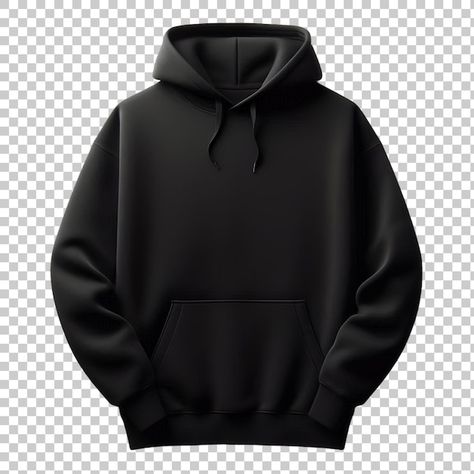 Black Hoodie Mockup Front And Back, Hoodie Design Template, Clothing Mockup Templates, Mockups Clothing, Black Hoodie Template, Hoodies Mockup, Hoodie Mockup Free, Black Hoodie Mockup, White Hoodie Mockup