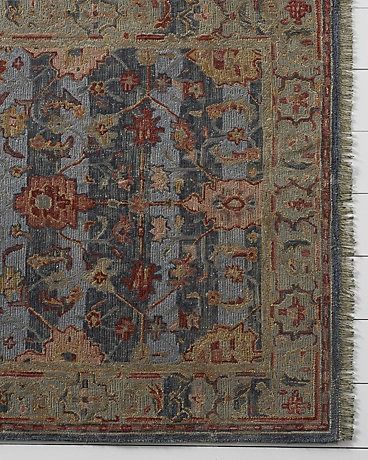 Red And Gray Rugs, French Floor, Trip To India, Lotus Pattern, Hooked Wool, Lotus Design, Garnet Hill, 3x5 Rug, Traditional Area Rugs