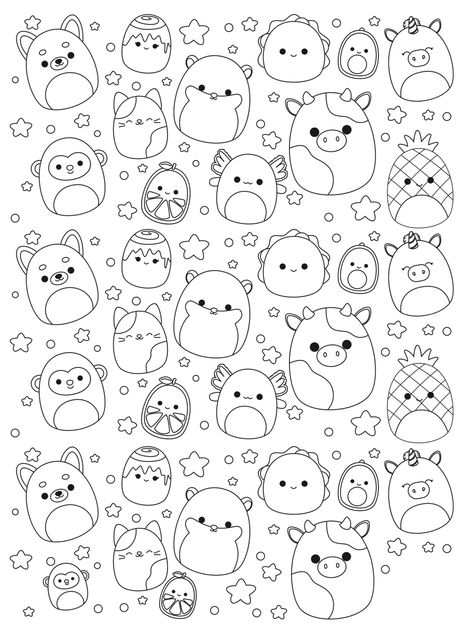 Cute Easy Coloring Pages, Chalk Doodles, Arte Doodle, Baby Animal Drawings, Geometry Pattern, Cute Doodles Drawings, Cool Coloring Pages, Mini Drawings, Dessin Adorable