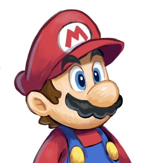 Nintendo Art Drawing, Super Mario Art Drawing, Mario Odyssey Fanart, Super Mario Drawings, Mario Art Style, Realistic Mario, Mario Bros Drawing, Super Mario Fanart, Mario Artwork