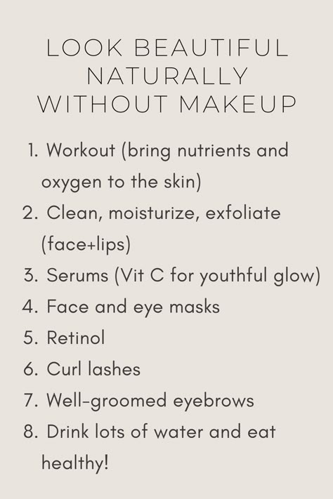 Look Better Without Makeup, Natural Beauty Face, Beauty Without Makeup, No Make Up Make Up Look, No Makeup Look, Healthy Makeup, Beauty Skin Quotes, Natural Beauty Makeup, Skin Advice