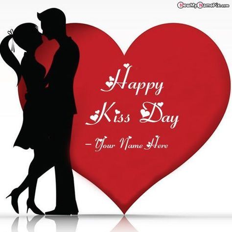 2022 Happy Kiss Day Wishes And Greeting Photo With Your Name Here Cards Create Online, My Name Write Best Collection Latest Happy Kissing Day Celebration Most Popular Romantic Images Editing Tools Option, Beautiful Kiss Day Wish You BF or Gf Name Generator Application HD Wallpapers Download. Happy Kiss Day Photo, Kiss Day Photos, Happy Kiss Day Wishes, Happy Kiss Day Images, Kiss Day Images, Happy Kiss Day, Valentine Day Week, Happy Valentines Day Wishes, Kiss Day