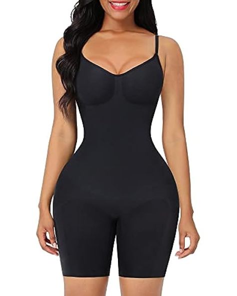 Tummy Control Body Shaper Seamless Sculpting Snatched Waist Body Suit Shape Wear Bodysuit, Snatched Waist, Gym Outfits, Shape Wear, Shapewear Bodysuit, Women's Shapewear, Body Shaper, Hijab Style, Body Shapers