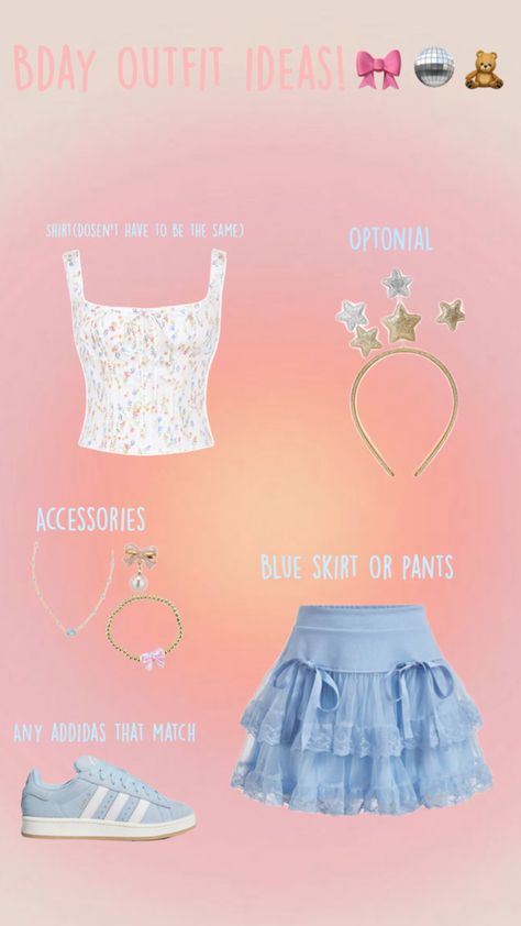 Outfits For 13th Birthday, 14th Birthday, Birthday Outfits, Cute Fit, 13th Birthday, Birthday Outfit, Birthday Ideas, Girl Birthday, Outfit Ideas