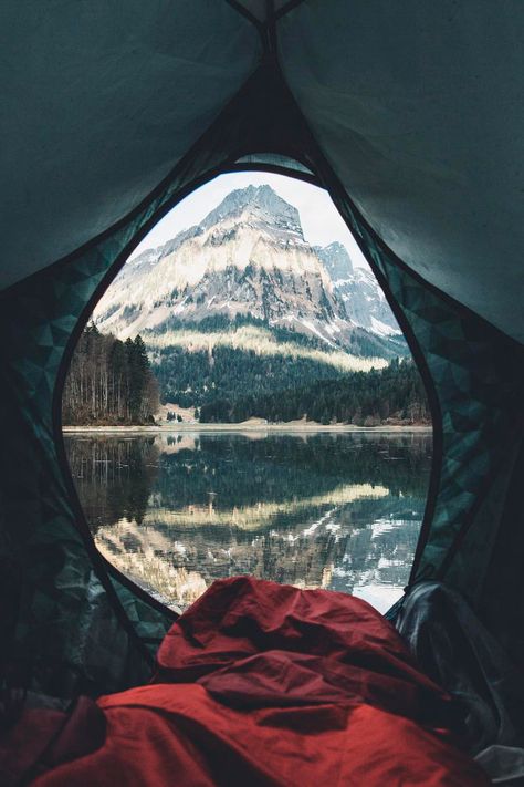 Camping In Nature, Tent View, Image Nature, Adventure Aesthetic, Snow Peak, Camping Spots, Outdoor Lover, Trotter, Camping Experience