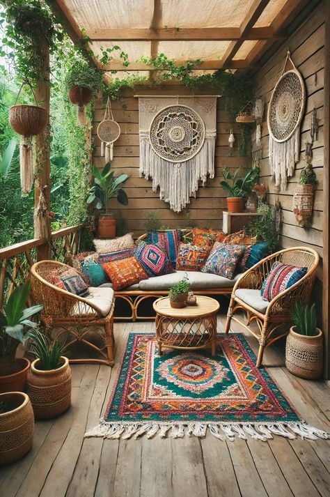 Hippy Backyard, 70s Backyard, Hippie Backyard, Wooden Art, Art Studio, My House, Shed, Apartment, Patio