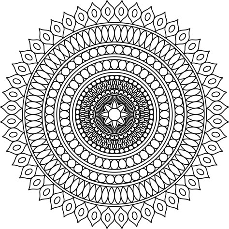 Aesthetic Mandala, Mandala Colouring Pages, Pages Aesthetic, Basic Art Techniques, Printable Mandala, Mandala Printable, Hipster Drawings, Coloring Pages Adult, Easy Mandala