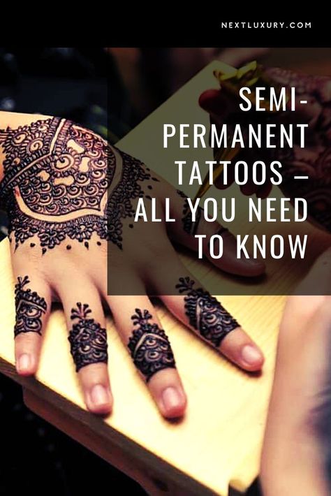 Henna Ink, Types Of Hands, Temp Tattoo, Semi Permanent Tattoo, Best Tattoo Designs, Online Tutorials, Henna Artist, Permanent Tattoo, Stencil Designs