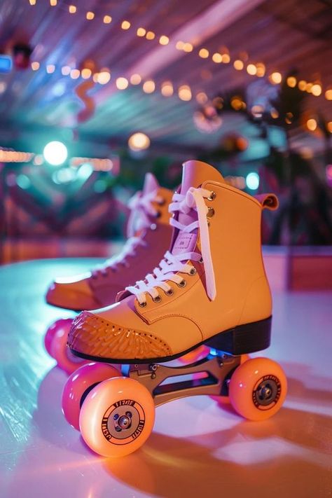 Roller Skating Party Ideas for Unforgettable Fun Roller Rink Party Ideas, Skate Party Decorations, Roller Skating Party Ideas, Roller Skating Party Favors, Roller Rink Party, Skating Party Ideas, Rollerskating Party, Roller Skating Party Invitations, Skate Party Favors