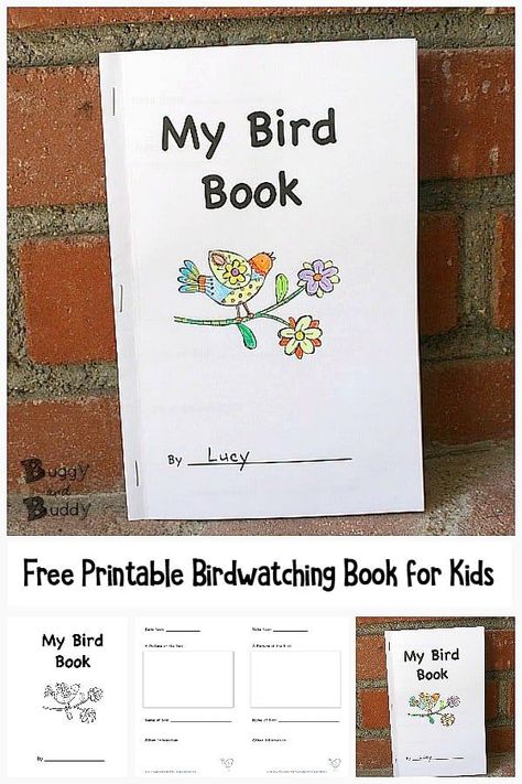 Science and Nature for Children: Free Printable Bird Book for Kids- Use this to record neighborhood or backyard birds on your next walk. Also good for road trips! Designed for preschool, kindergarten, and first grade! Birdwatching is a great outdoor activity! #buggyandbuddy #birdwatching #outdoor #nature #scienceforkids #science via @https://www.pinterest.com/cmarashian/boards/ Books For Preschool, Birds For Kids, Forest School Activities, Social Studies Activities, Bird Book, Science Activities For Kids, Bird Crafts, Bird Theme, Preschool Science