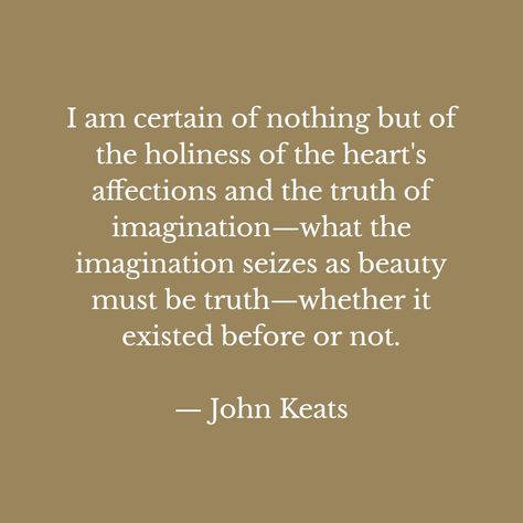 Instagram Photo Quotes, Keats Poetry, Keats Quotes, John Keats Quotes, Keats Poems, John Keats Poems, Most Famous Poems, Romantic Movement, Emily Dickinson Poems