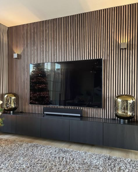 Reka Bentuk Bilik Tidur, Tv Wall Ideas, Backdrop Tv, Modern Tv Room, Feature Wall Living Room, Tv Room Design, Tv Wall Decor, Living Room Decor Fireplace, Living Room Design Inspiration