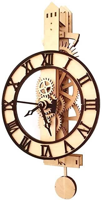 Perpetual Motion Toys, Cnc Clock Ideas, Watch Gears Craft And Wood Carving, Wooden Clock Plans, Cnc Wall Clock Design, Mechanical Wall Clock, Extra Large Mechanical Wall Clock, Clock Sound, Wall Clock Kits