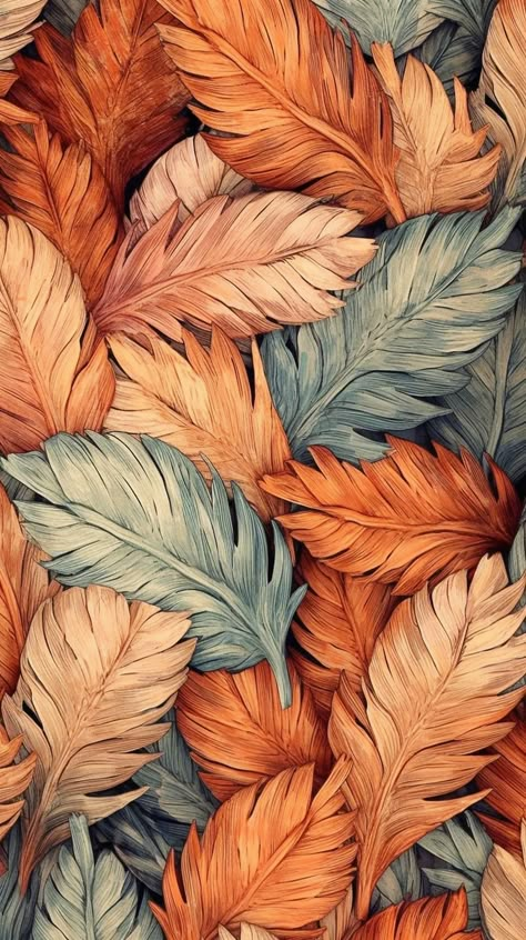 Fall Foliage Background, Colorful Leaves Wallpaper, Cozy Aesthetic Background, Nature Art Background, Wallpaper Backgrounds Fall Aesthetic, Leave Wallpapers, Ipad Wallpaper Aesthetic Ideas, Fall Leaves Aesthetic Wallpaper, Warm Wallpaper Aesthetic