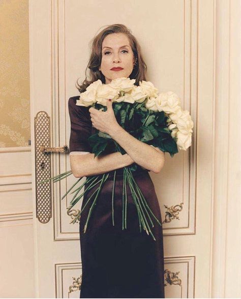 Isabelle Huppert Style, Venetia Scott, Bloom And Wild, Isabelle Huppert, Online Flower Delivery, New York Photography, Flower Delivery Service, Vogue Uk, Contemporary Photographers