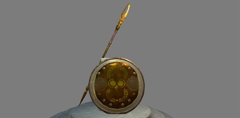 ArtStation - Shield and Spear of Athena, Jonathan Williams Athena Spear, Greek Goddess Warrior, Greek Spear, Athena Shield, Shield And Spear, Story Book Cover, Spear And Shield, Book Cover Inspiration, Cover Inspiration