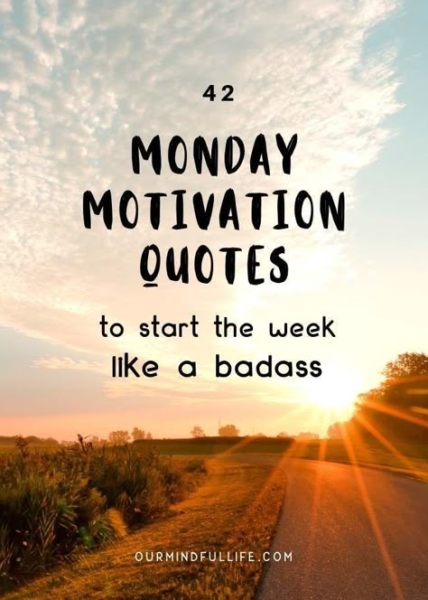 Quotes To Start The Week, New Week Quotes, Monday Motivational Quotes, Mindful Monday, Monday Morning Motivation, Monday Inspirational Quotes, Business Motivation Quotes, Monday Morning Quotes, Monday Workout