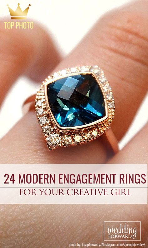 Modern engagement rings is a good choice if you’re a non-traditional bride or just want an unique engagement ring. See more: http://www.ohsoperfectproposal.com/modern-engagement-rings/ #engagement #rings Different Engagement Rings Unique, Unusual Engagement Ring, Unique Diamond Rings Classy, Unique Engagement Rings Unique Engagement Rings Non Traditional, Unique Engagement Rings Non Traditional Vintage, Non Traditional Engagement Rings, Nontraditional Engagement Rings, Affordable Engagement Rings, Engagement Rin