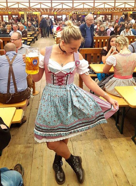 Where to buy | How to Dress for Oktoberfest | what to wear | Munich, Germany | dirndl | lederhosen | trachten | beer festival | tents | costume | Beer Festival Outfit, Octoberfest Outfits, Oktoberfest Hairstyle, Octoberfest Costume, Octoberfest Girls, German Beer Girl, Drindl Dress, Oktoberfest Outfits, Oktoberfest Woman