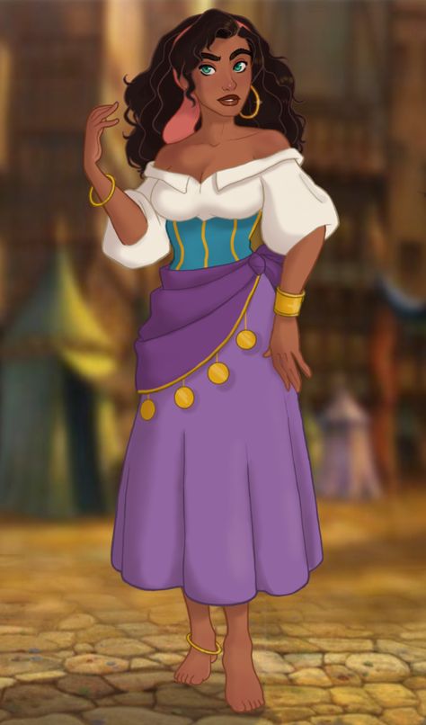 Esmeralda Disney Aesthetic, Esmeralda Halloween, Disney Aesthetic Wallpaper, Esmeralda Costume, Esmeralda Cosplay, Disney Princess Aesthetic, Esmeralda Disney, Disney Dress, Fantasia Disney