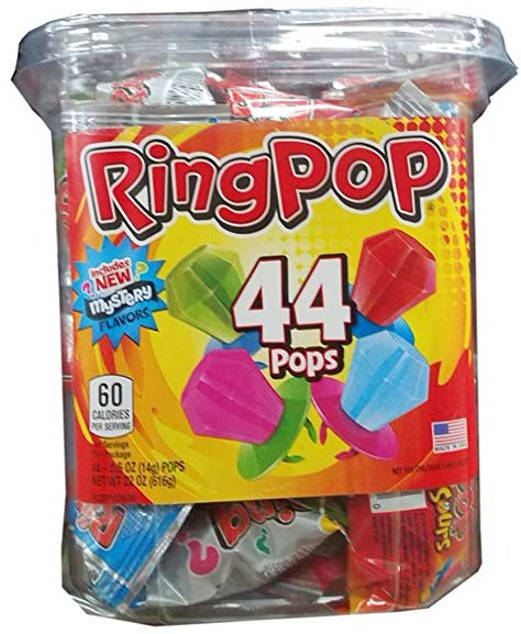 Gummy Candy Kabobs, Ring Pops, Candy Ring, Cool Toys For Girls, Ring Pop, Junk Food Snacks, Candy Brands, Sour Candy, Best Candy