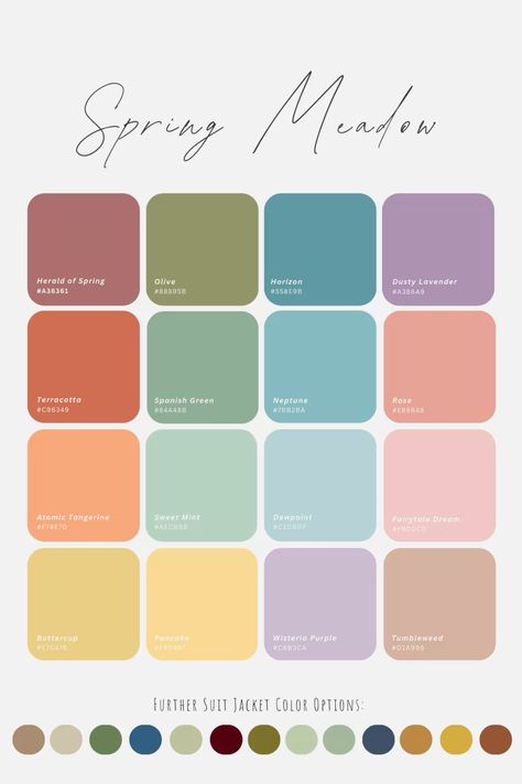 Complementary Pastel Colors, Wedding Color Palette Hex Codes, Spring Color Inspiration, Love In Bloom Color Palette, Pastel Color Palate, Easter Palette Color, Spring Bridesmaid Color Palette, Macaroon Color Palette, April Colors Palette