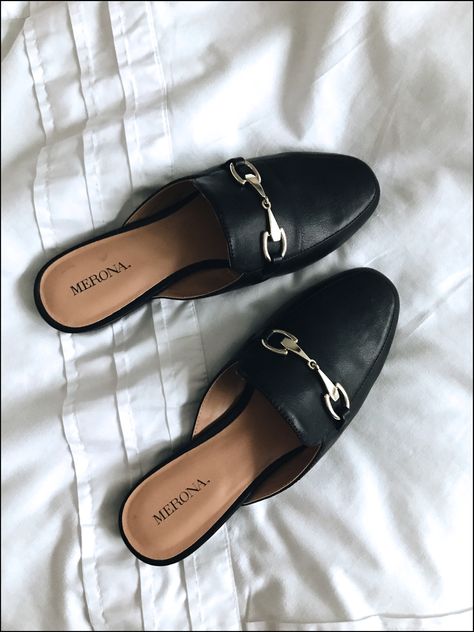 Trends For Less: Loafer Mules Under $30 Loafer Mules Outfit, Mule Shoes Outfit, Mules Outfit, Loafers Outfit, Shoes Too Big, Loafer Mules, Work Shoes, Mules Shoes, Loafers For Women