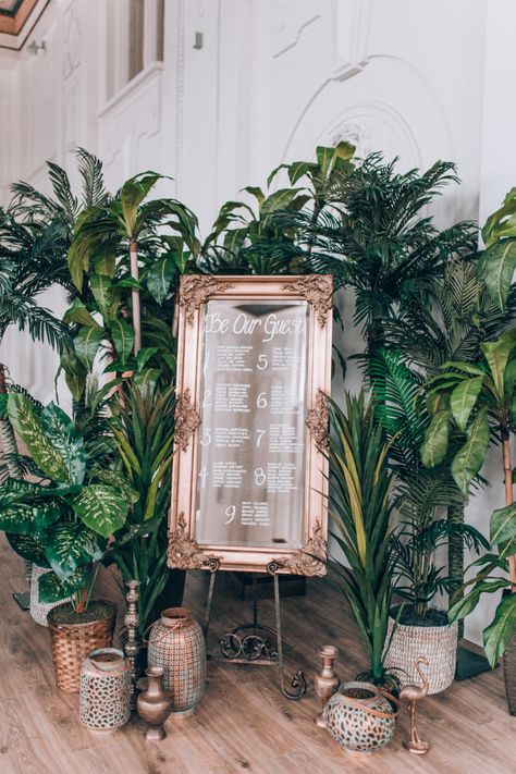 Tropical Rustic Wedding, Moroccan Cafe, Raven Wedding, Casablanca Wedding, Champagne Gown, Modern Wedding Design, Vintage Bouquet Wedding, Moody Modern, Potted Palms