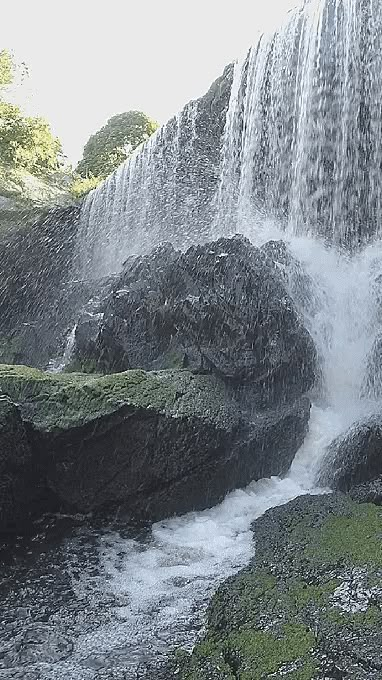 Animiertes Gif, Inner Landscape, Image Nature, Waterfall Photography, Water Falls, Photos Of Nature, Beautiful Places Nature, Beautiful Gif, Nature Gif