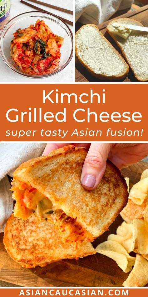 Foods With Kimchi, Asian Sandwich Recipes, What To Eat Kimchi With, What To Make With Kimchi, Kimchi Appetizer, Kimchi Recipe Ideas Dinners, Meals With Kimchi, What To Eat With Kimchi, Asian Sandwiches