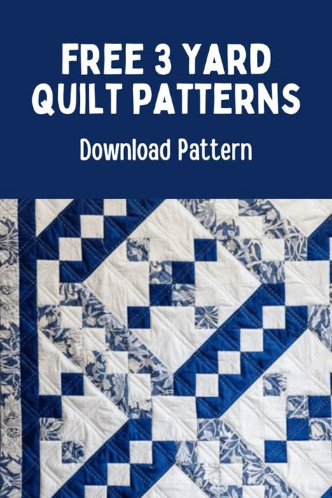 Free 3 yard quilt patterns Lap Quilts For Beginners Free Patterns, Three Color Quilt Patterns Free, 2 Color Quilt Blocks Free Pattern, Laundry Basket Quilts Free Pattern, 3yard Quilts Free Patterns, Walk About Quilt Pattern Free, Free Quilt Pattern Downloads, 3 Yard Quilts Free Pattern, 3 Yd Quilt Patterns Free