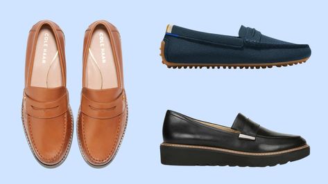 Wide Loafers For Women, Women’s Outfit With Loafers, Driving Loafers Women Outfit, Women’s Loafers, Comfortable Loafers Women, Maternity Workout Clothes, Best Toddler Shoes, Loafer Outfits, Best Loafers