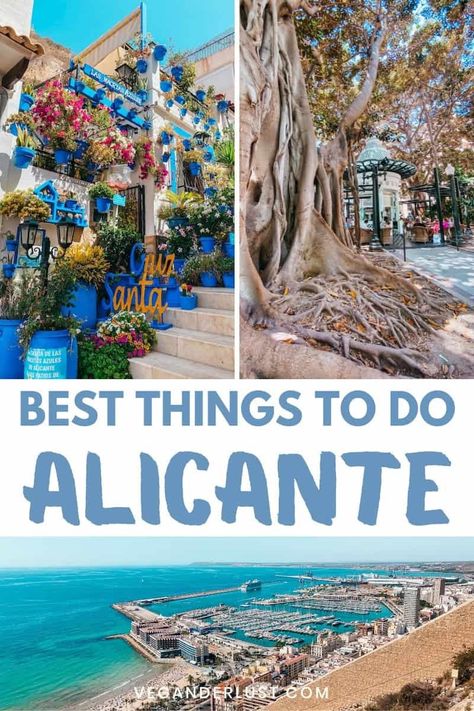 13 Absolute Best Things to Do in Alicante, Spain Things To Do In Alicante Spain, Alicante Photo Ideas, Spain Study Abroad, What To Wear In Spain, Traveling To Spain, Places To Visit In Spain, Spain Itinerary, Instagram Places, Summer Cruise