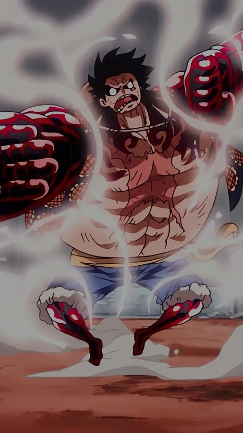 Luffy - Gear Fourth Wallpaper Gear 3 Luffy, Luffy Gear 4 Bound Man, Luffy Bounce Man, Luffy Gear 3, Fourth Wallpaper, Luffy Gear 5 Wallpaper, Gear 5 Wallpaper, Luffy Gear Fourth, Monkey D Luffy Gear 5