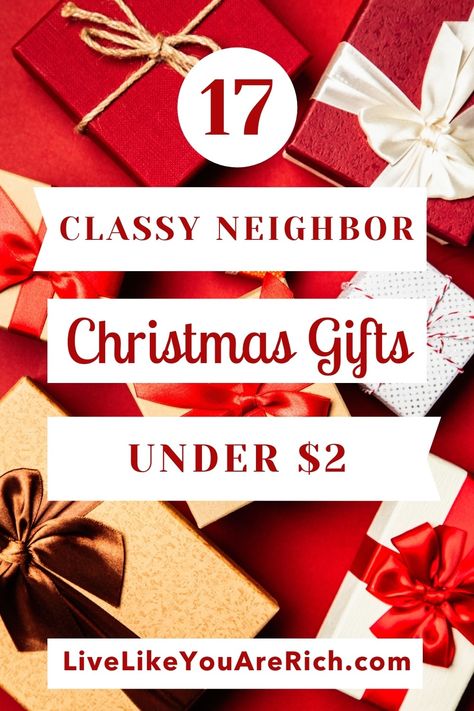 Christmas Neighbor, Inexpensive Christmas Gifts, Coworkers Christmas, Inexpensive Christmas, Neighbor Christmas Gifts, Christmas Gifts To Make, Small Christmas Gifts, Cheap Christmas Gifts, Easy Christmas Gifts