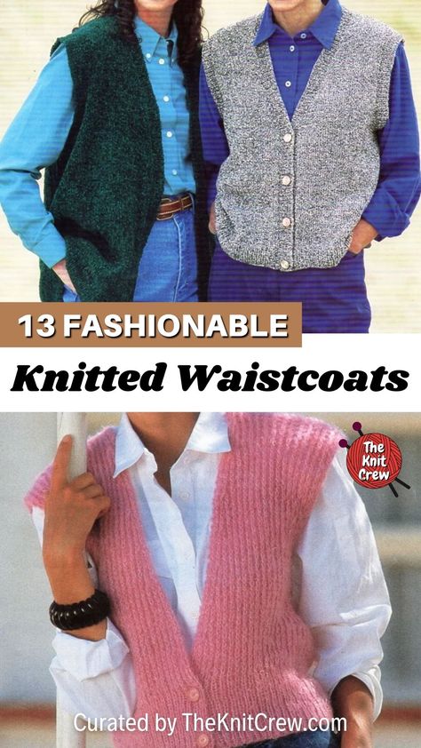 Explore a wide range of knitted waistcoat patterns, including traditional and modern styles. Find the perfect pattern for your next project. Waistcoat Knitting Pattern Free, Ladies Knitted Waistcoat Free Pattern, Knit Waistcoat Pattern, Sleeveless Knitted Vest Free Pattern, Knitted Waistcoat Woman Free Pattern, Sleeveless Cardigan Knitting Pattern, Knitted Waistcoat Pattern, Knitted Vests Womens Patterns Free, Knit Vest Pattern Free Knitted Vest Patterns Free For Women